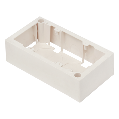 Wall mounting box for French size mounting frame